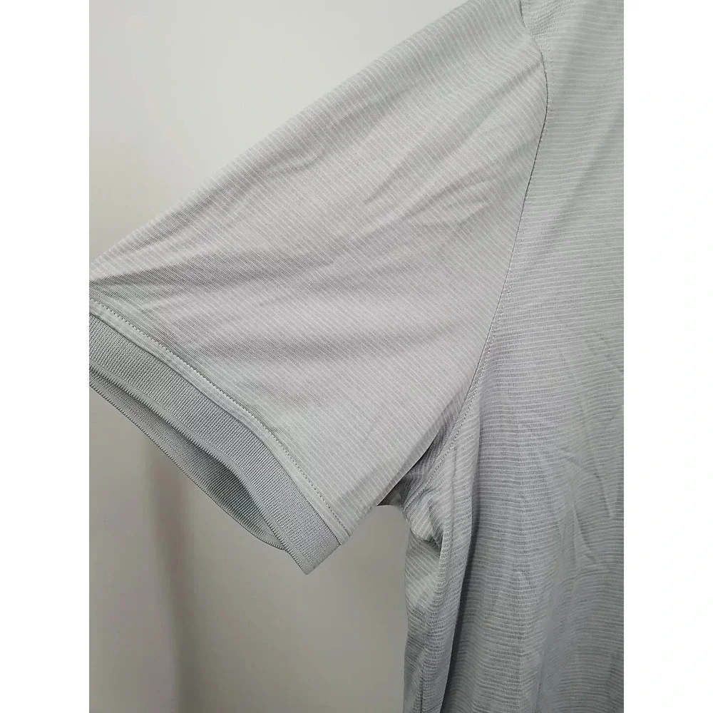 Perry Ellis Polo Men's Short Sleeve 2XL XXL‎ Striped - Picture 4 of 7